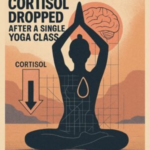 Cortisol Dropped After a Single Yoga Class